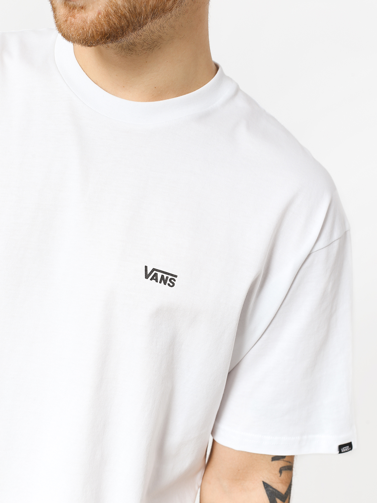 Vans Left Chest Logo T-shirt (white/black)