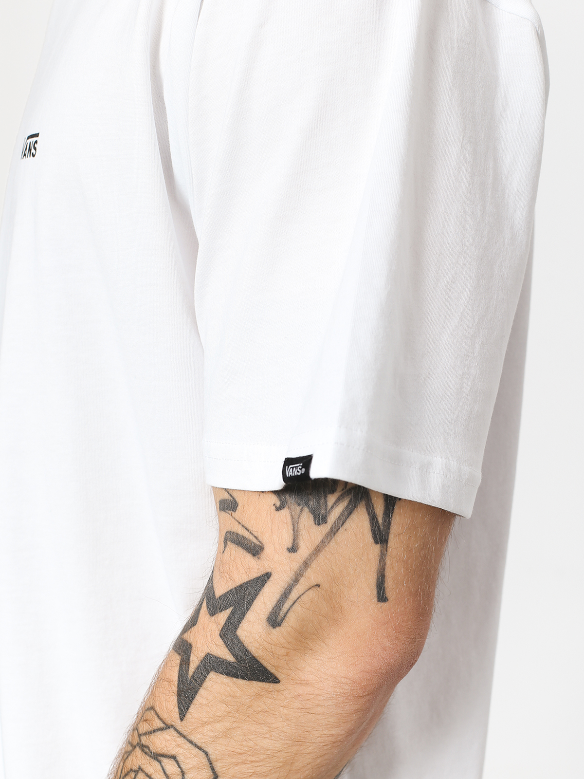 Vans Left Chest Logo T-shirt (white/black)