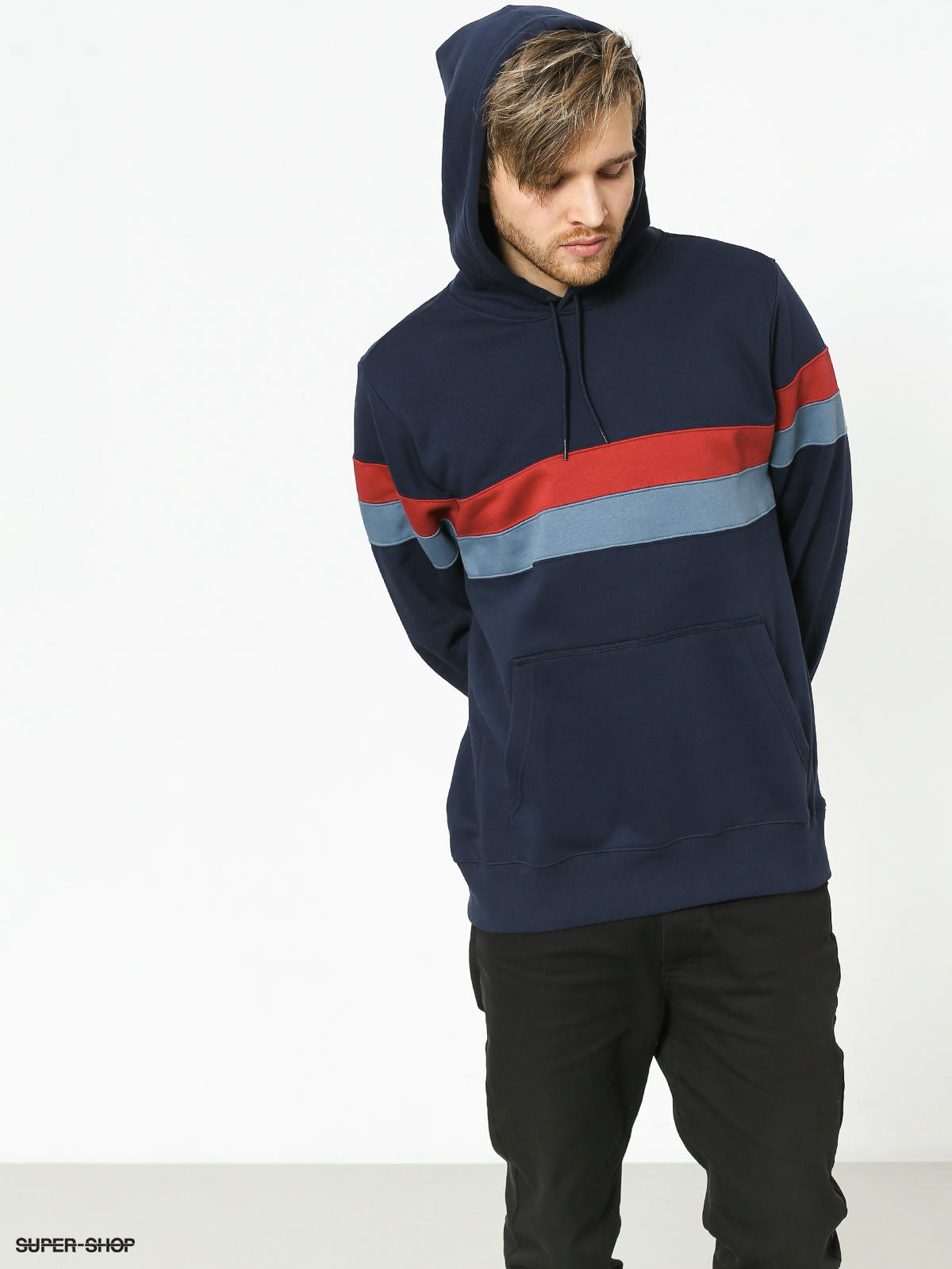 nike sb striped sweatshirt