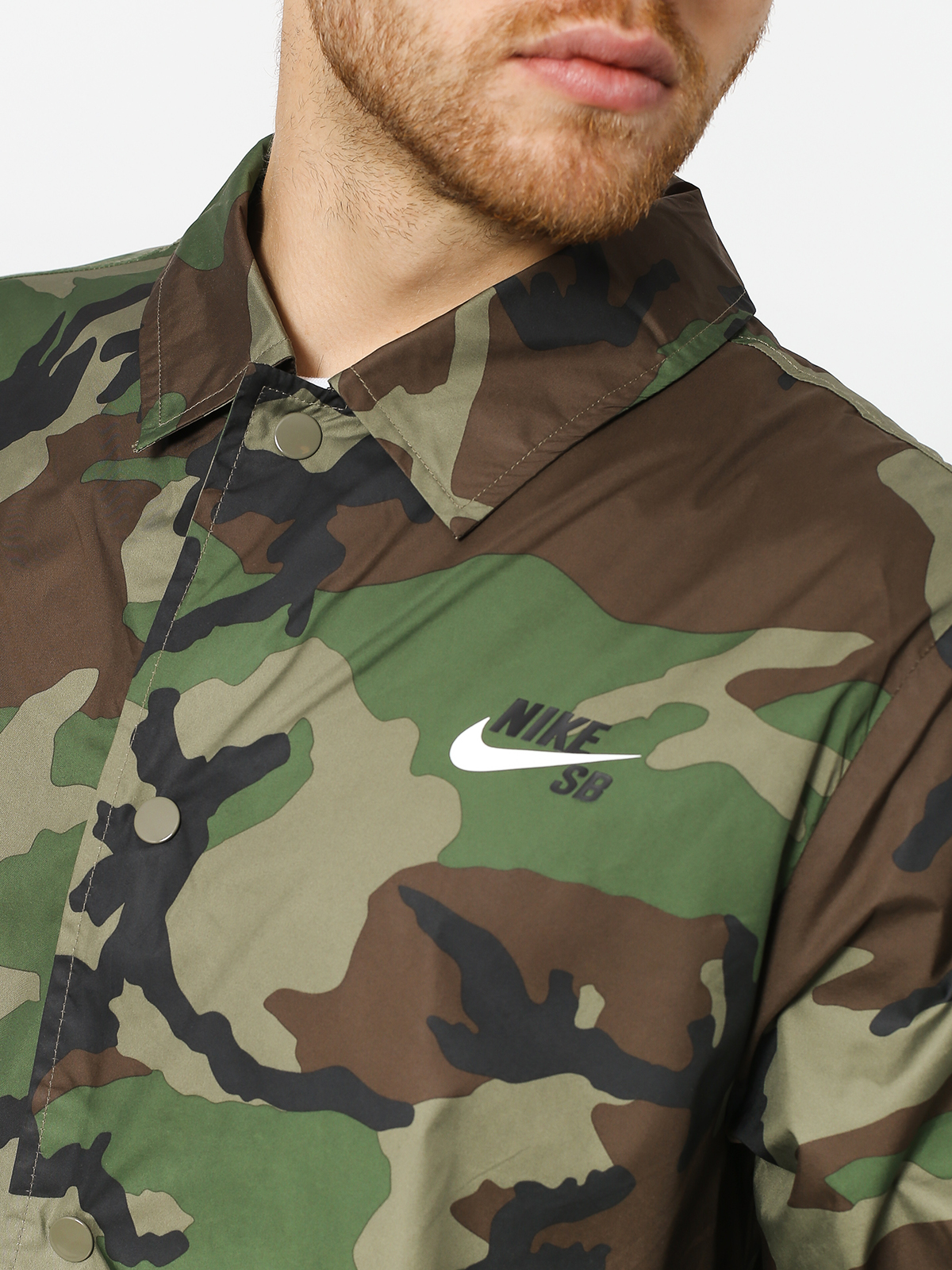 Nike SB Sb Shield Erdl Jacket (medium olive/white)