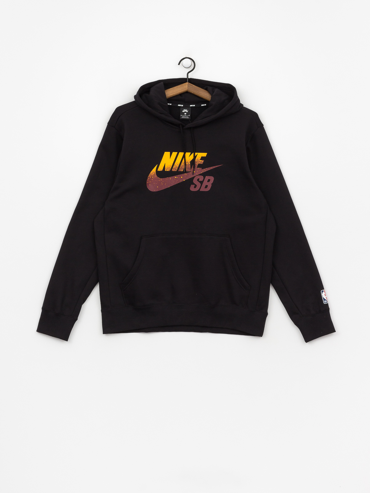 Nike SB Sb Icon Nba HD Hoodie (black/team red)