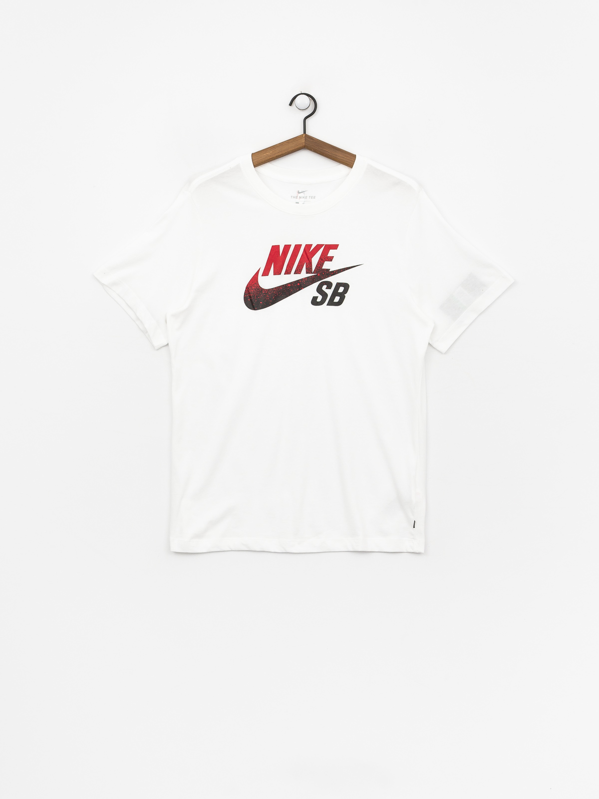 white red and black nike t shirt