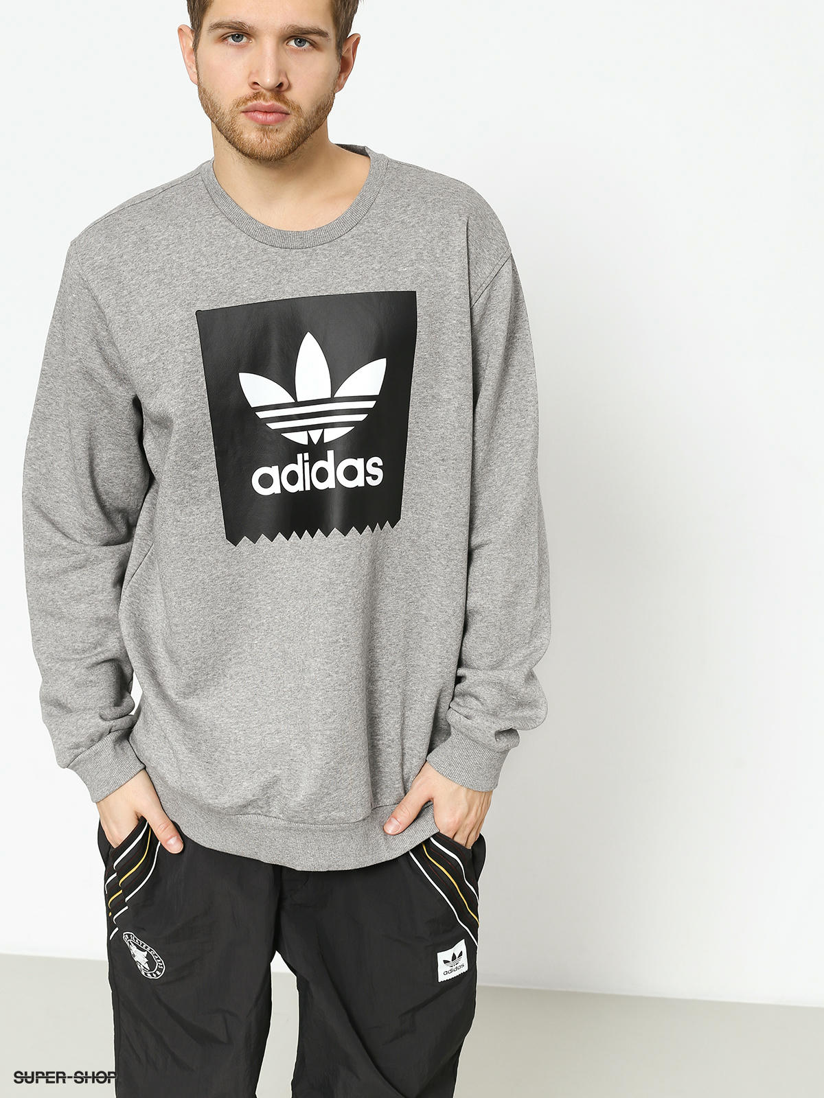 Adidas pullover no hood sale