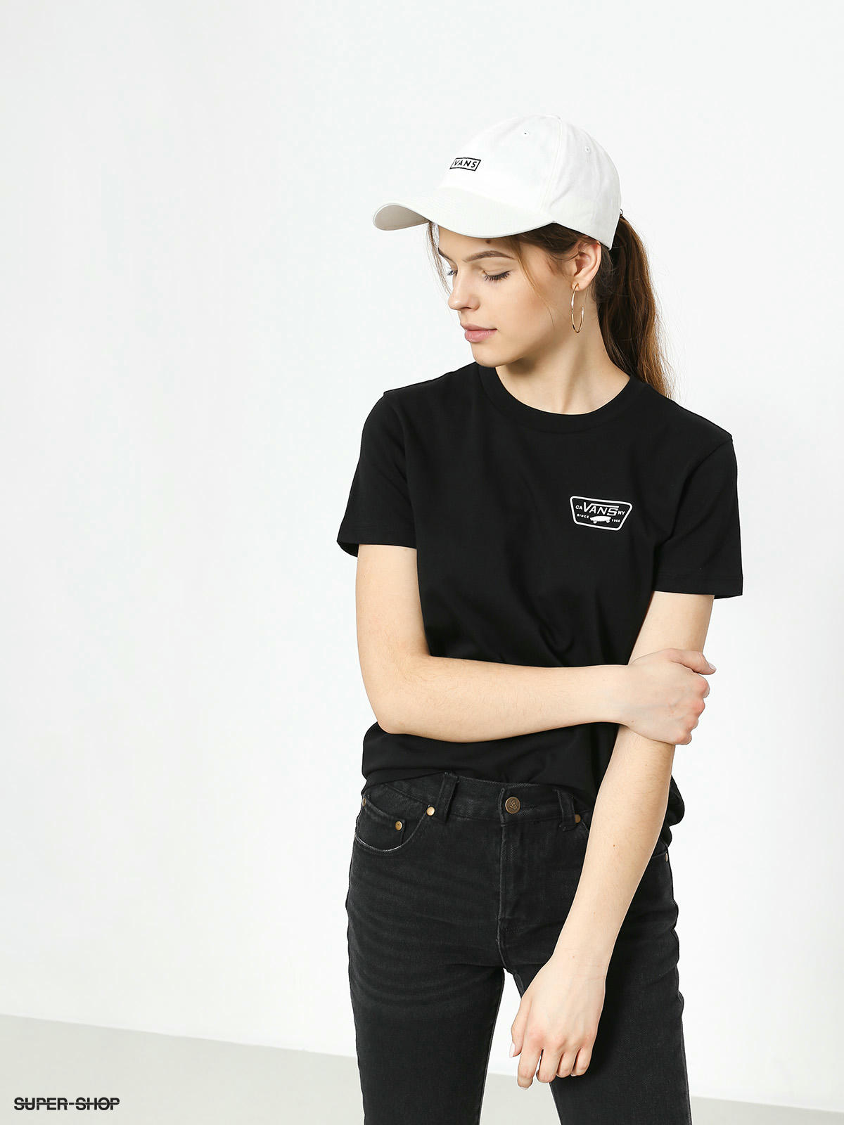 vans full patch crew t shirt