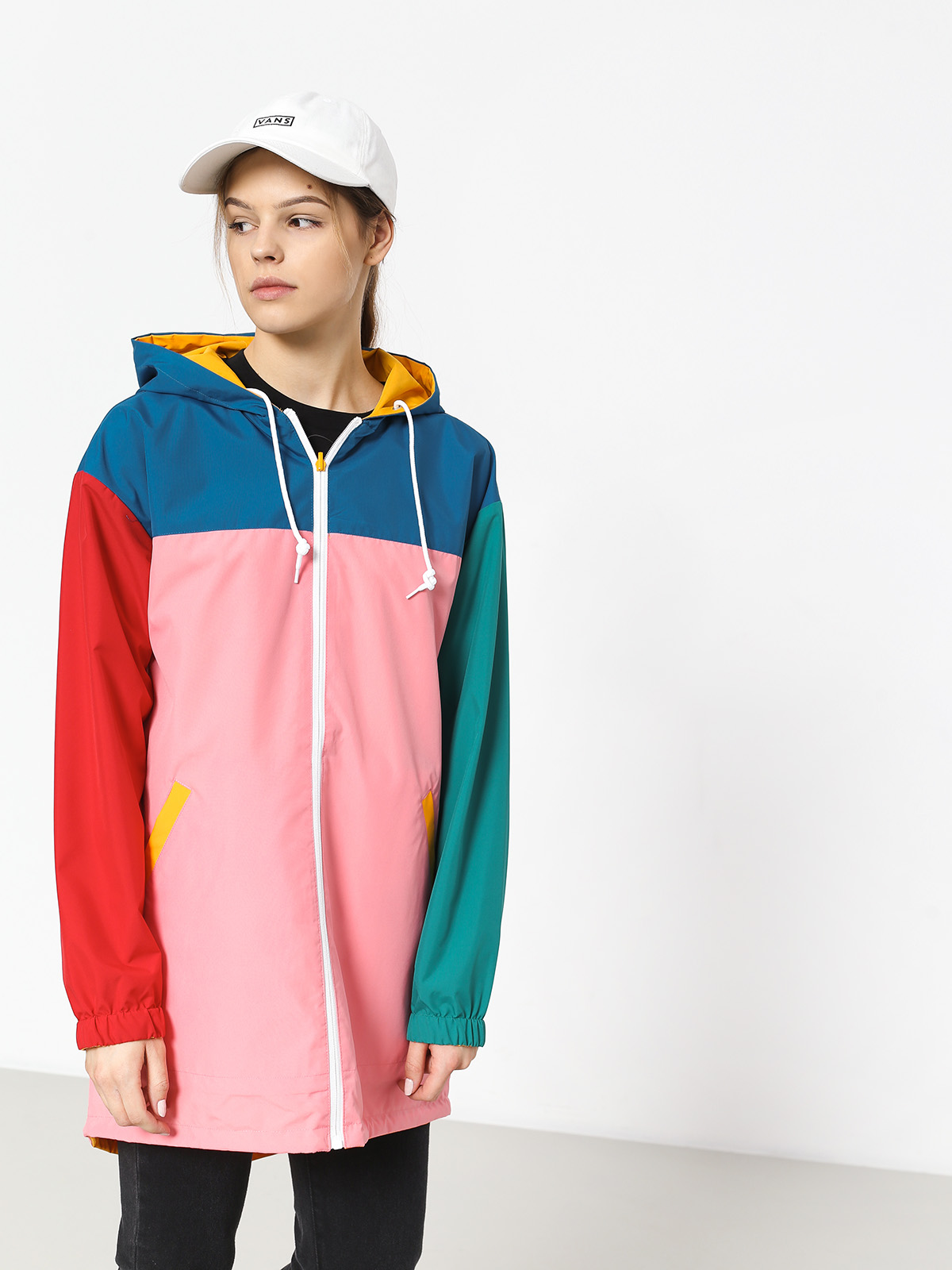 Vans Mercy Reversible Parka Jacket Wmn (patchwork)