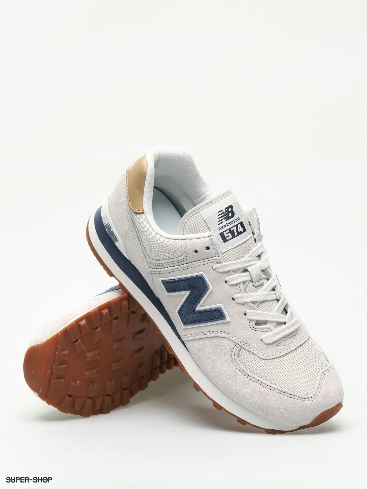 New Balance 574 Shoes (light cliff grey)