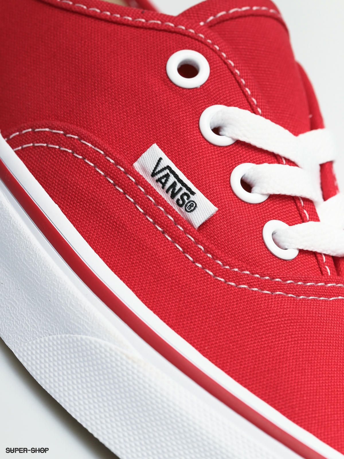 vans shoes in red