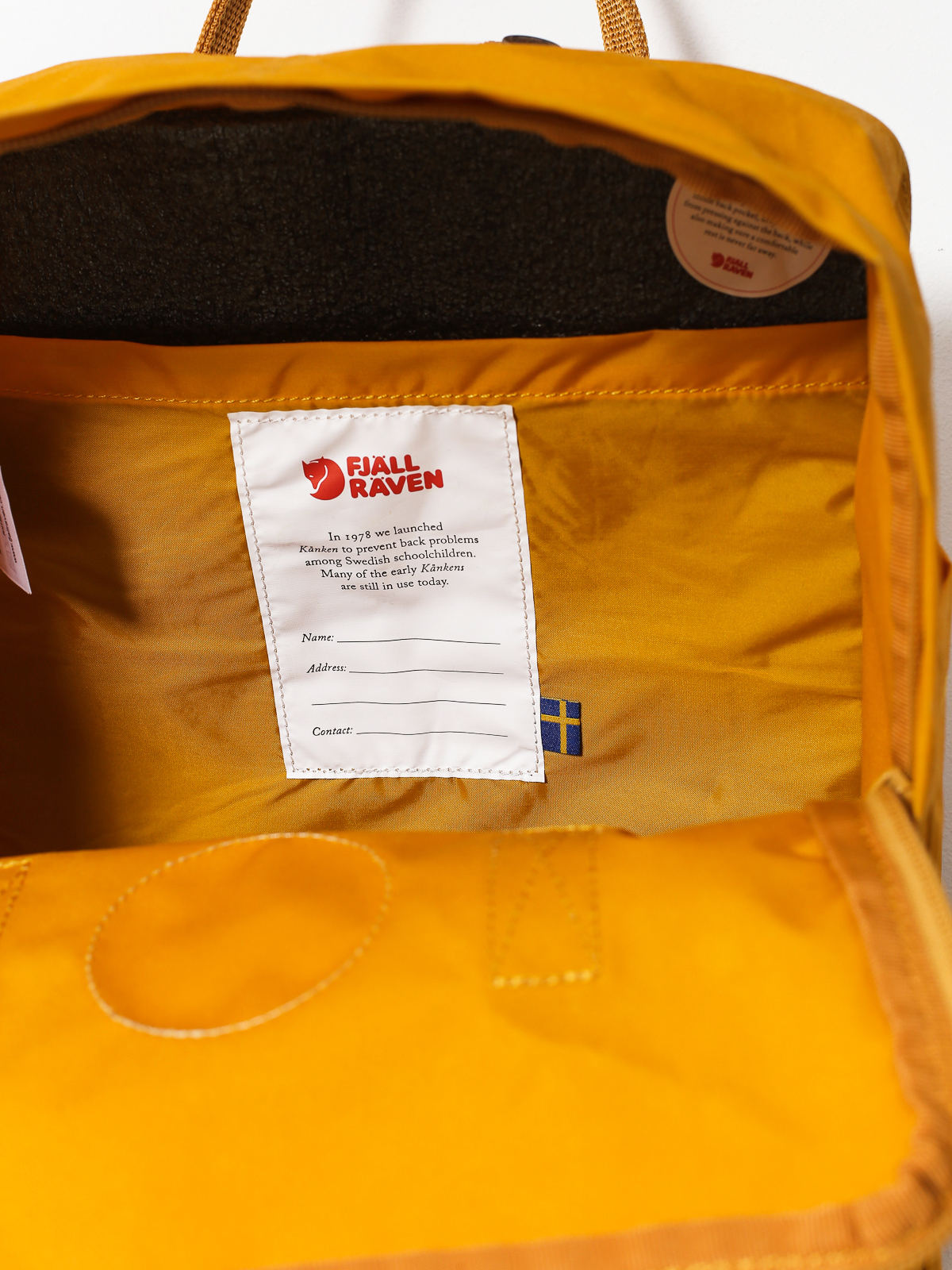 Fjallraven Rucksack Kanken (ochra)