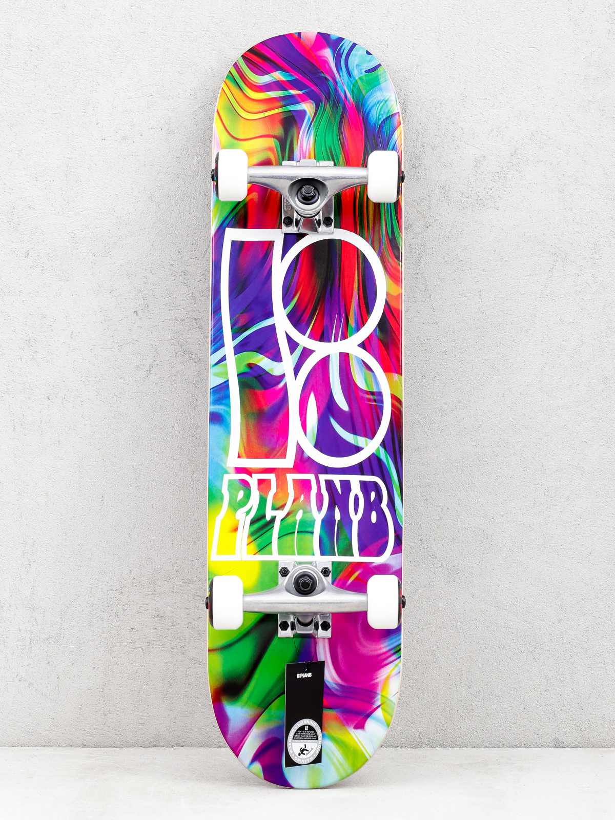 Plan B Team Wavy Skateboard (multi)