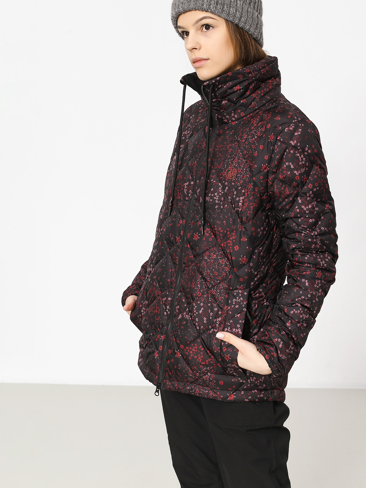 Womens Volcom Skies Down Puff Snowboard jacket (bfp)