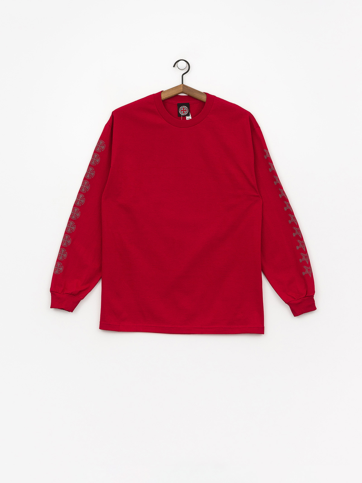 Independent Thrasher Pentagram Cross Longsleeve (red)