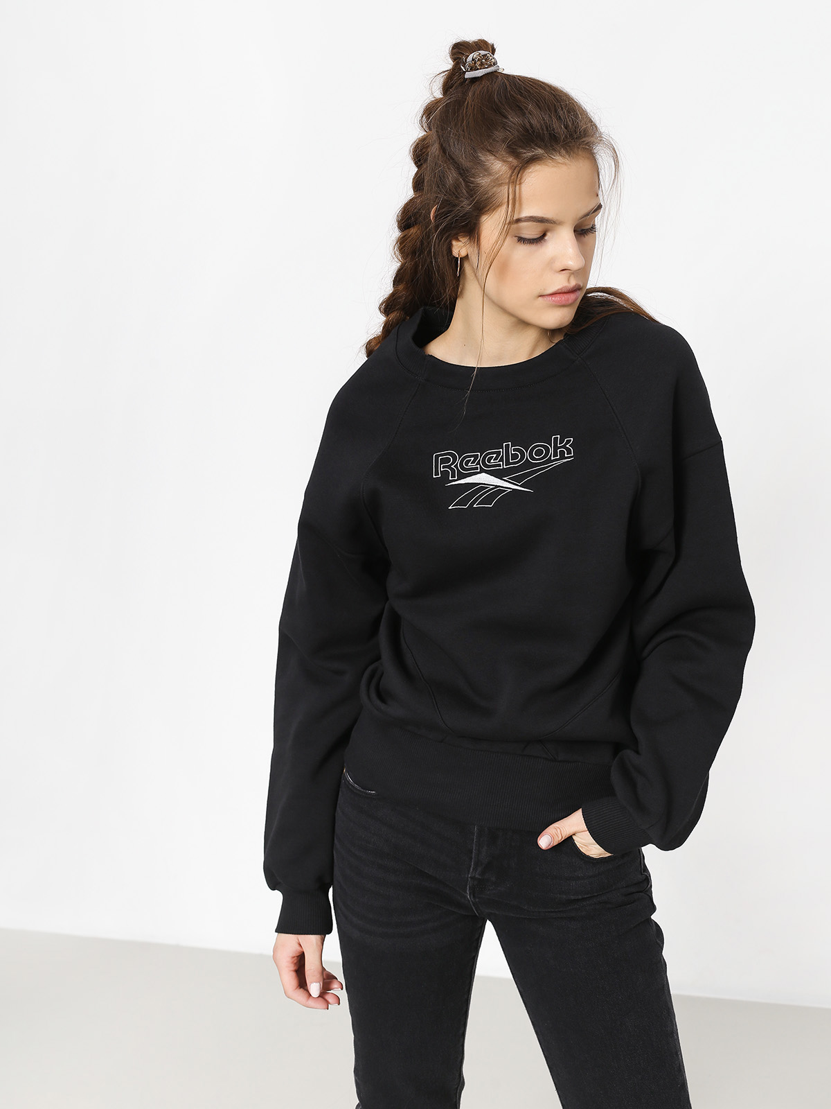 Reebok Cl V Crew Sweatshirt Wmn (crucob/white)