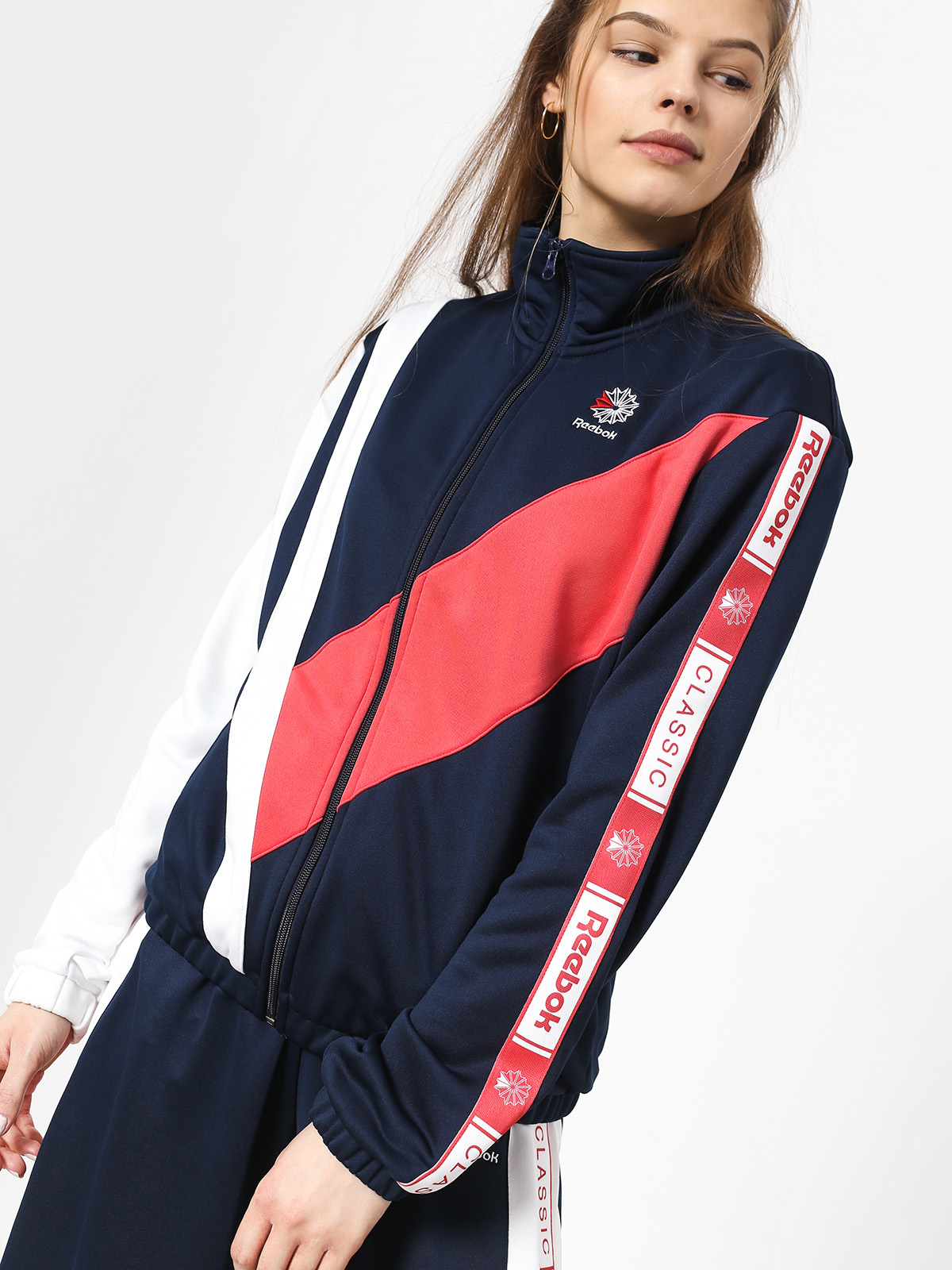 Reebok Cl Tracktop Sweatshirt Wmn (conavy)