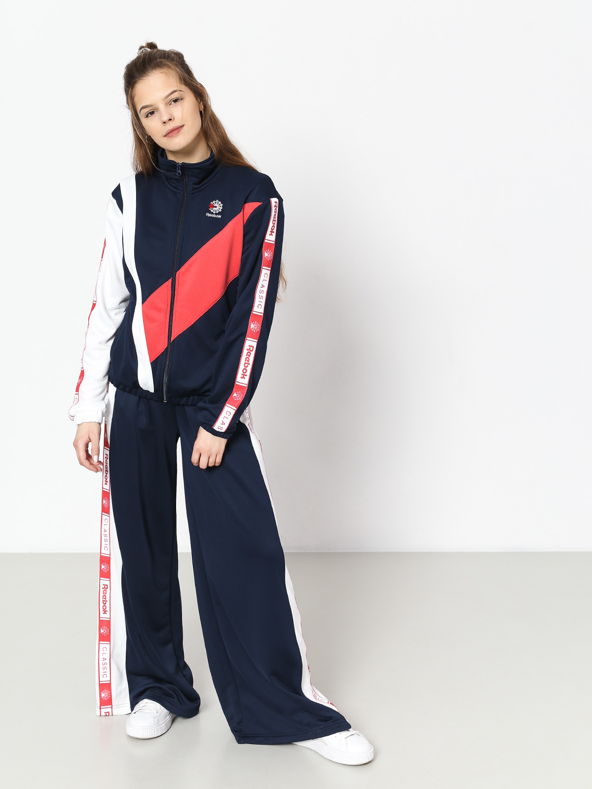 Reebok Cl Tracktop Sweatshirt Wmn (conavy)