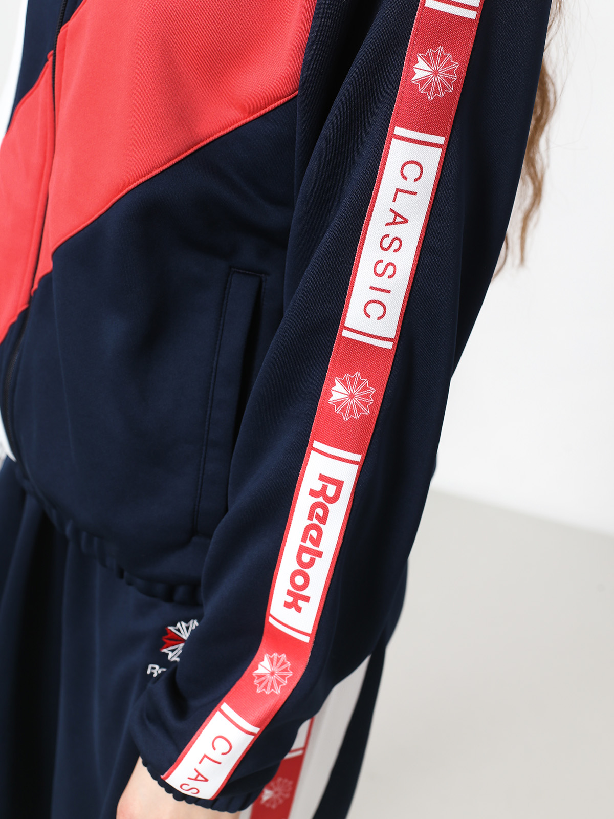 Reebok Cl Tracktop Sweatshirt Wmn (conavy)