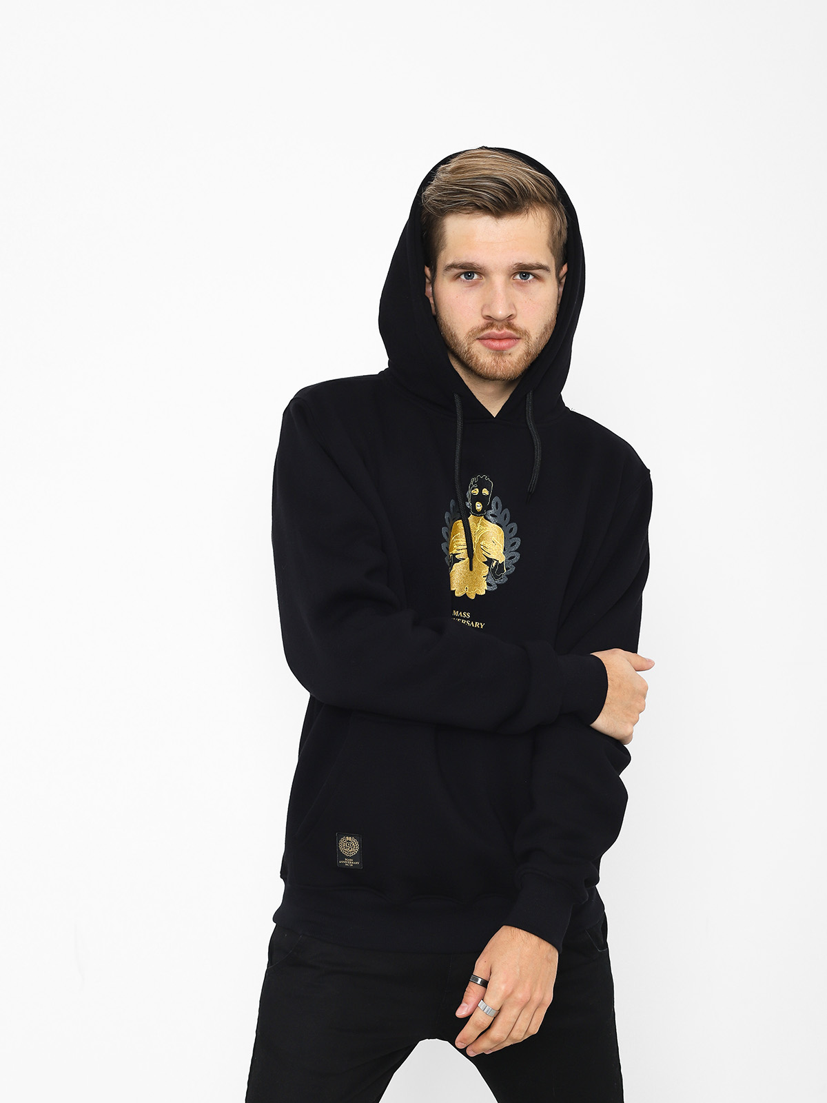 MassDnm Golden Chick HD Hoodie (black)