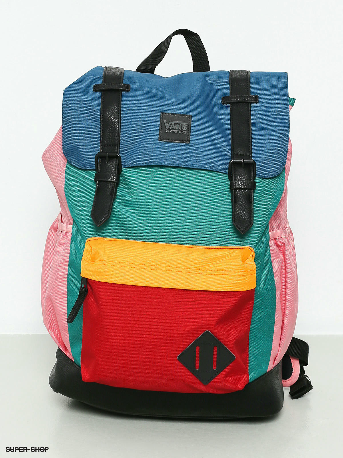 vans multicolor backpack