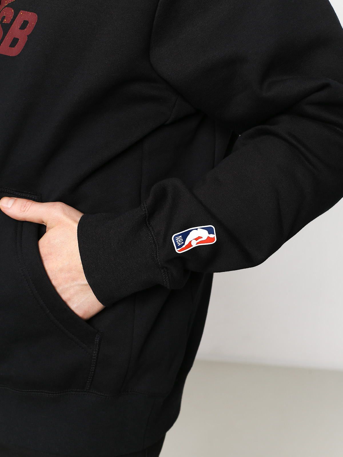 Nike SB Sb Icon Nba HD Hoodie (black/team red)