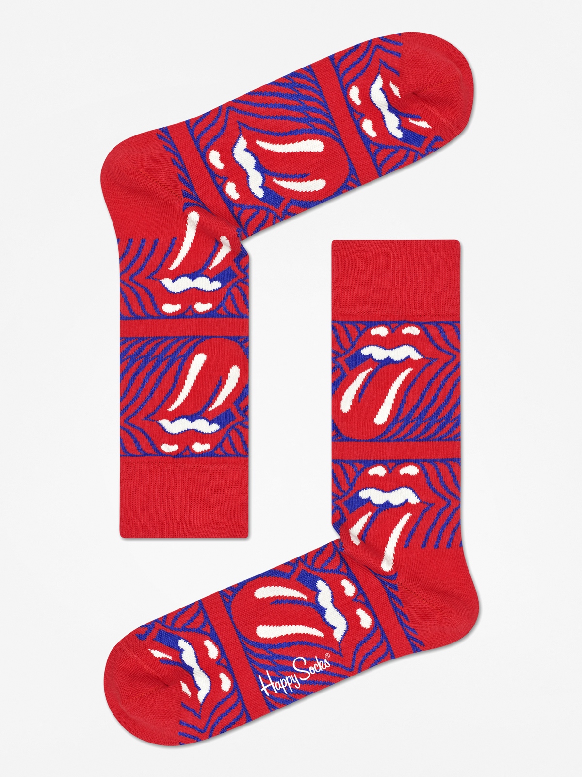 Happy Socks Rolling Stones Socks (red/blue)