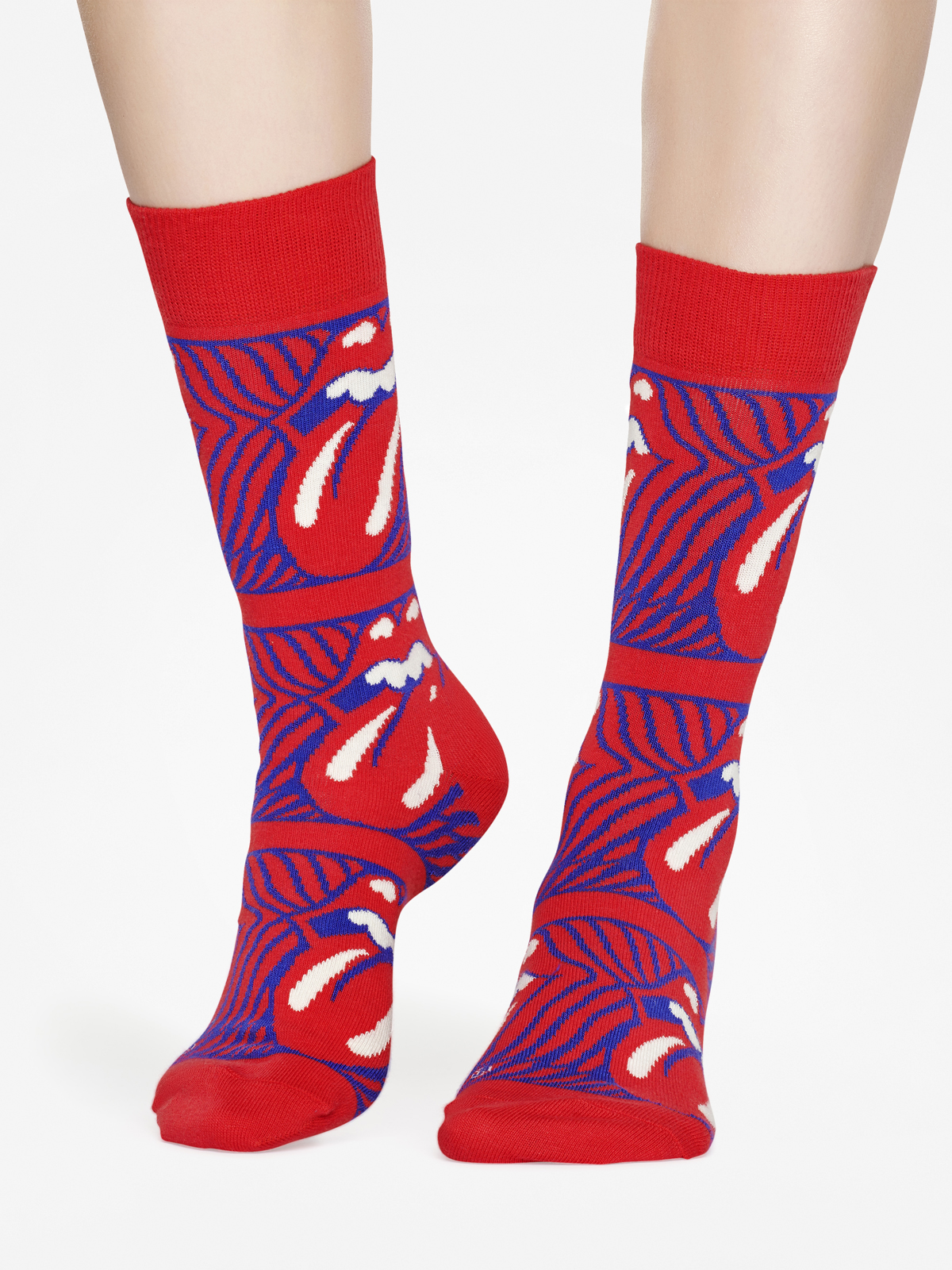 Happy Socks Rolling Stones Socks (red/blue)