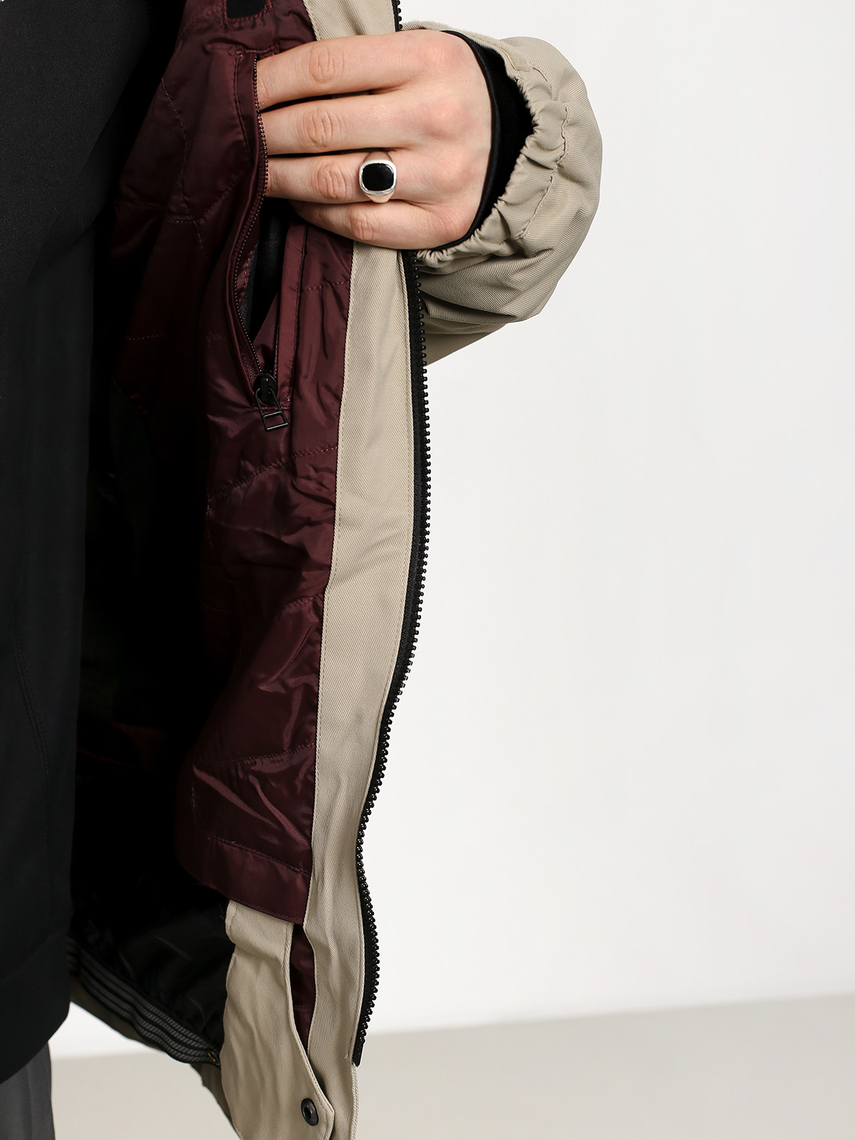 Mens ThirtyTwo Stash Snowboard jacket (stone)