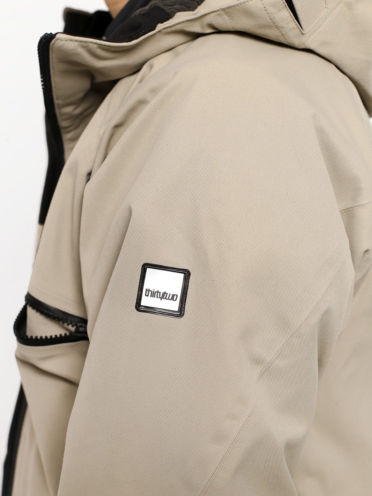 Mens ThirtyTwo Stash Snowboard jacket (stone)