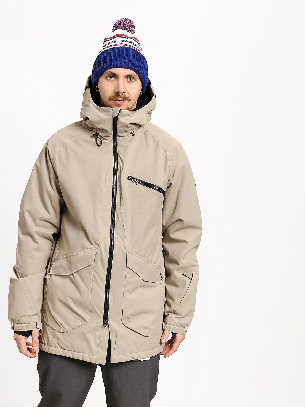Mens ThirtyTwo Stash Snowboard jacket (stone)
