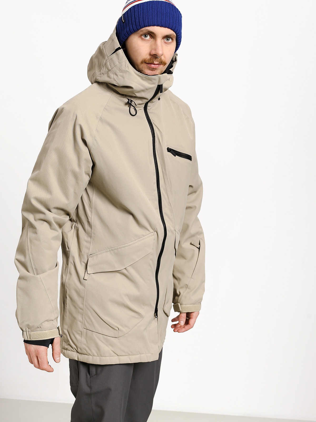 Mens ThirtyTwo Stash Snowboard jacket (stone)