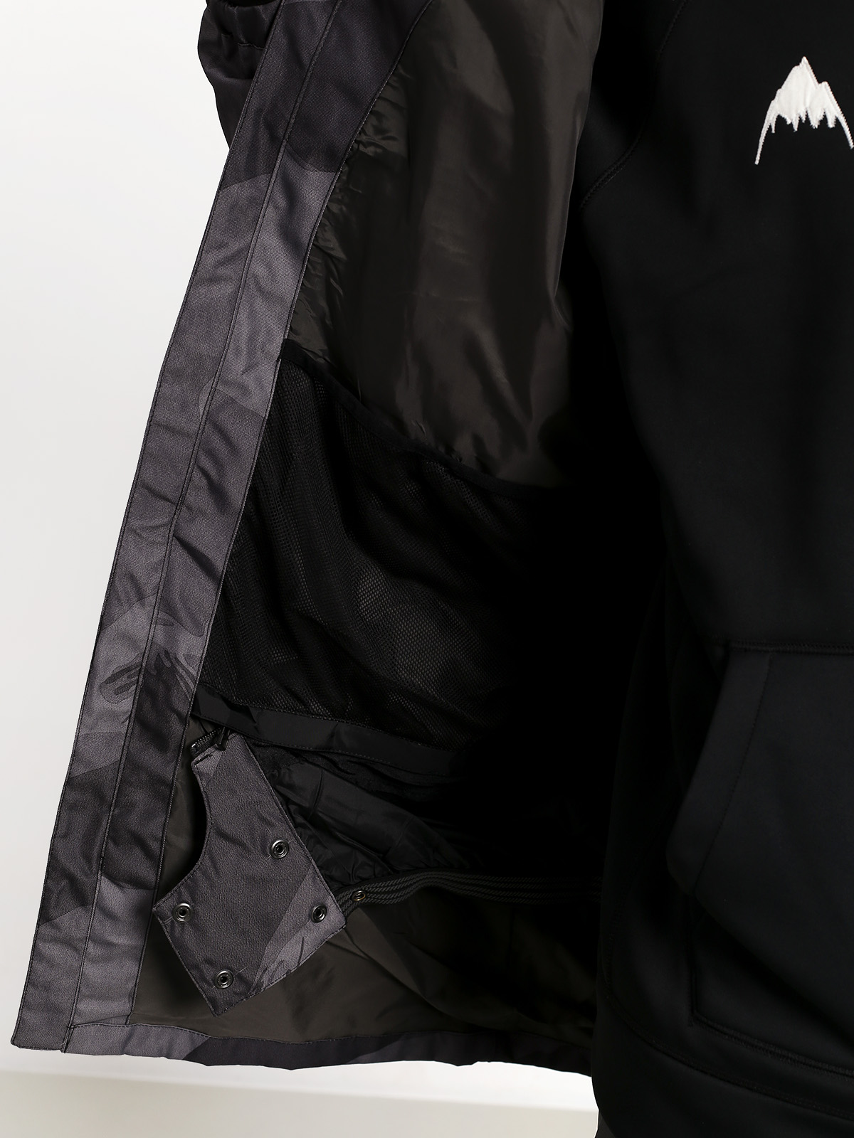 Mens ThirtyTwo Deep Creek Snowboard jacket (black/camo)