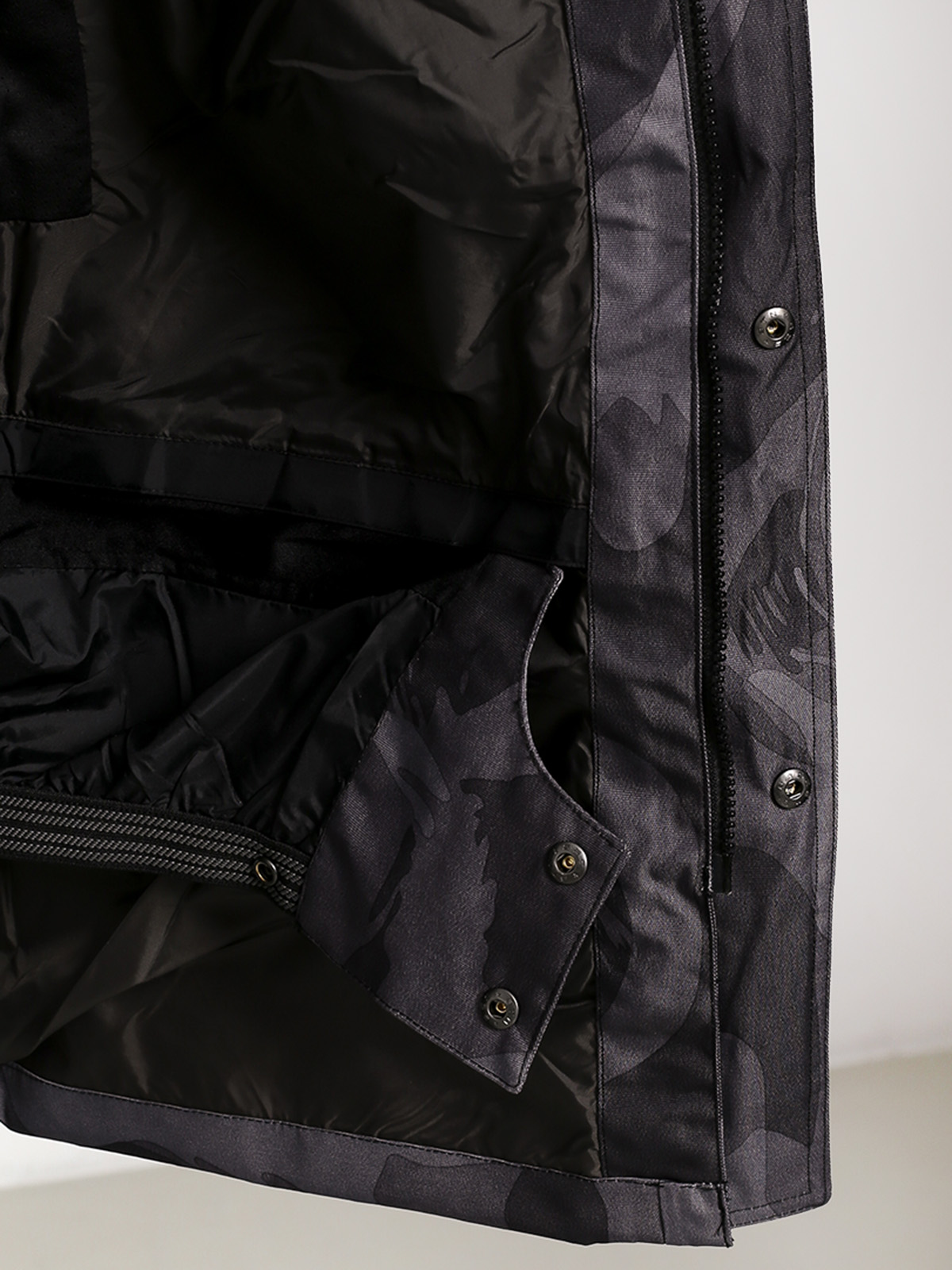 Mens ThirtyTwo Deep Creek Snowboard jacket (black/camo)