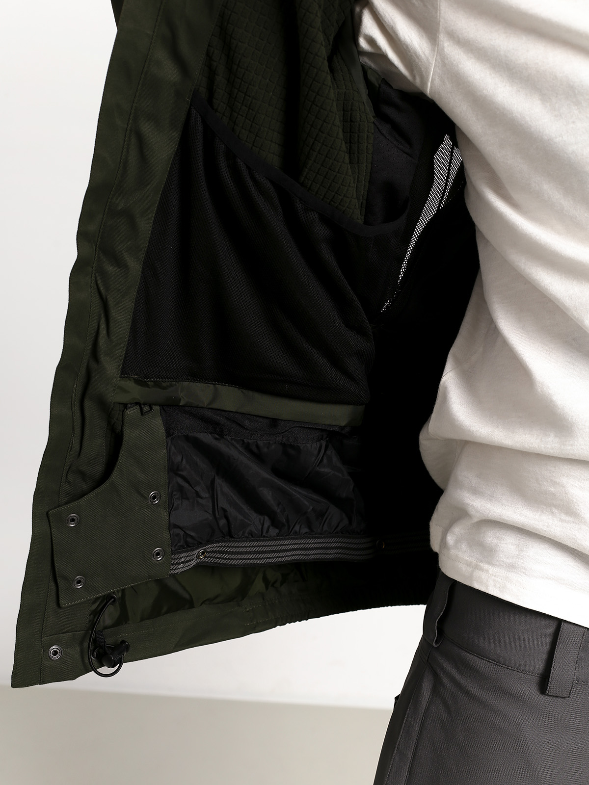 Mens ThirtyTwo Surplus Snowboard jacket (military)