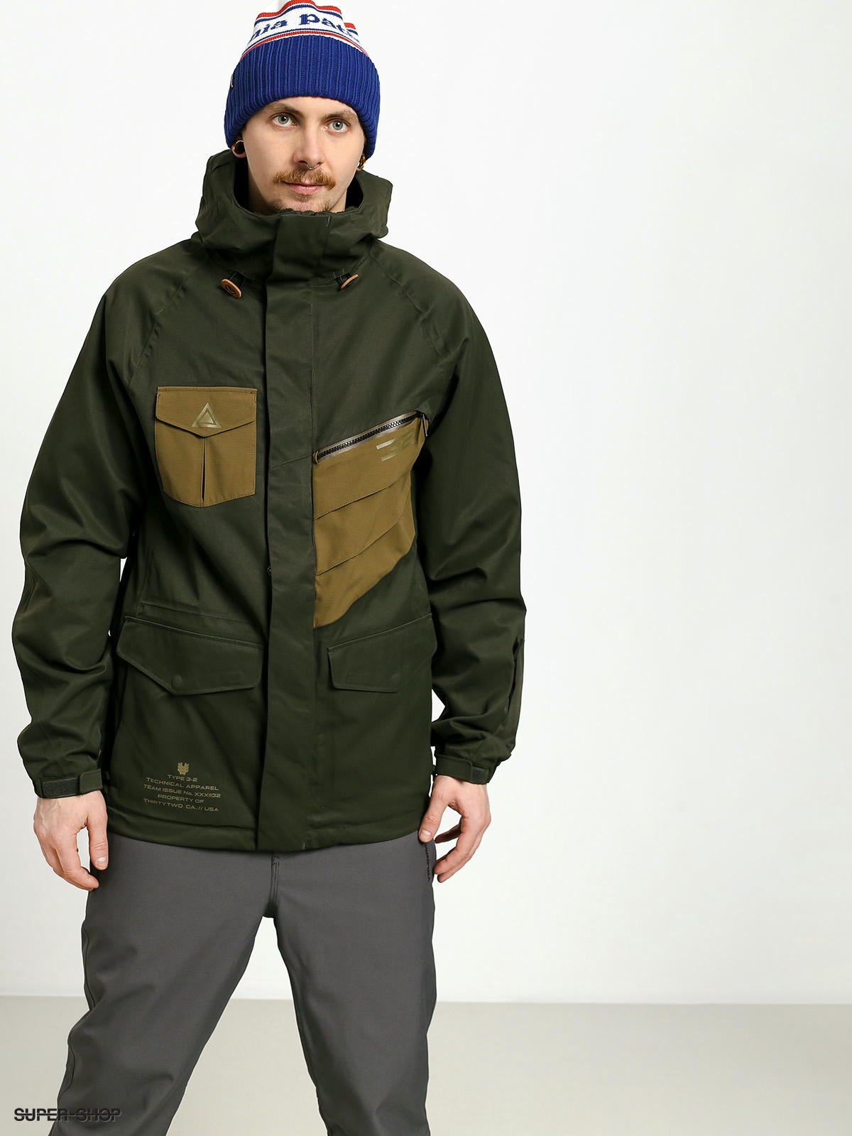 military snowboard jacket