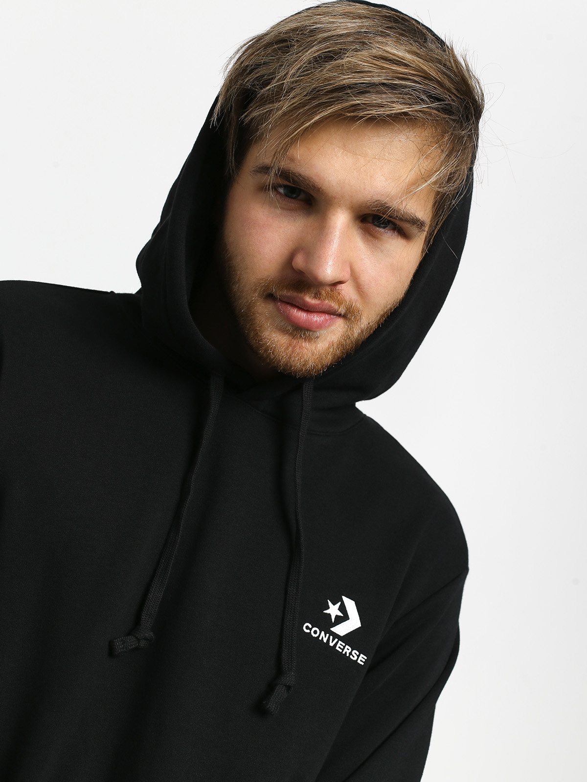 Converse Star Chevron Emb HD Hoodie (black)
