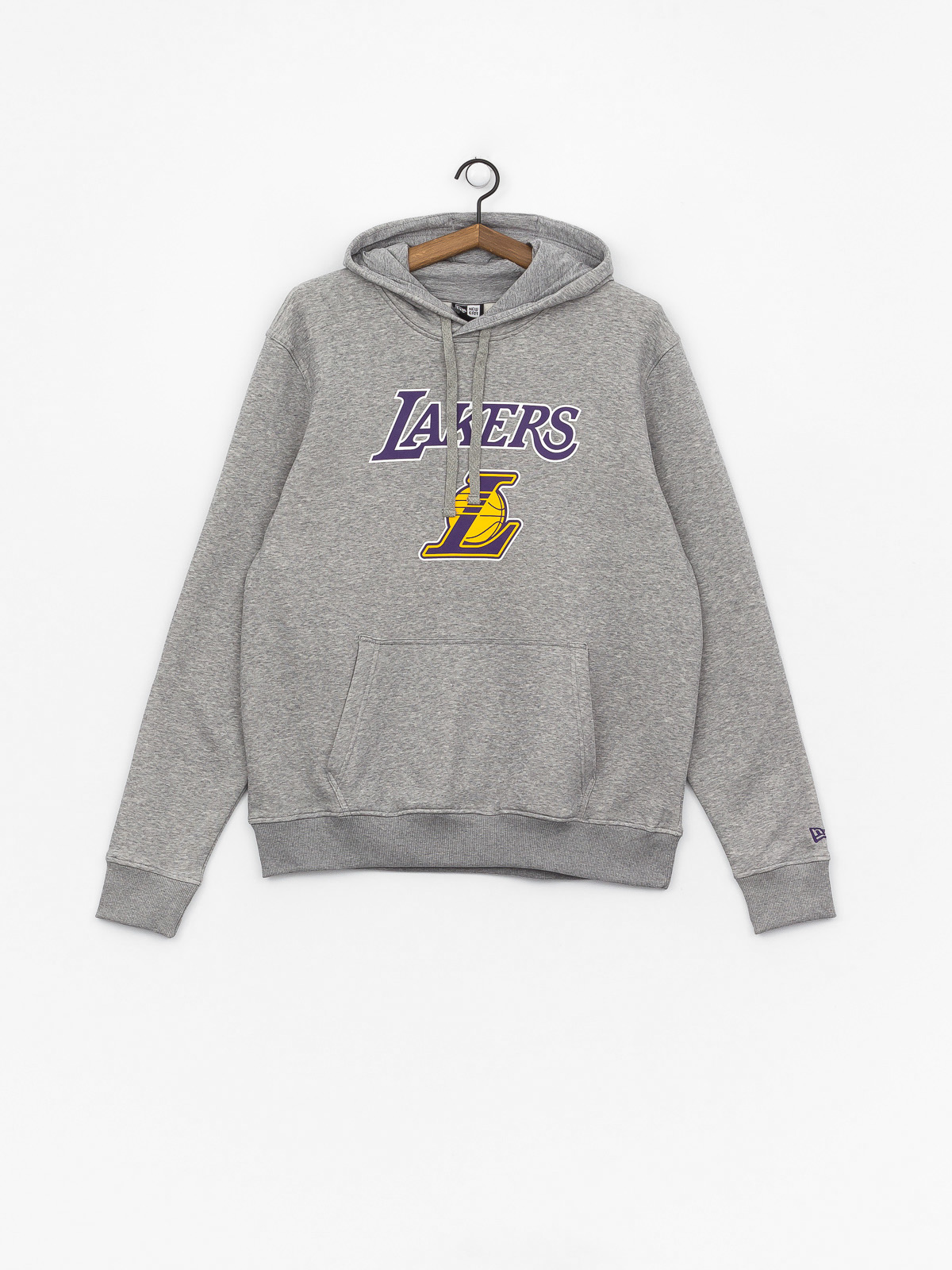 New Era Top 6 Los Angeles Lakers HD Hoodie (heather gray)