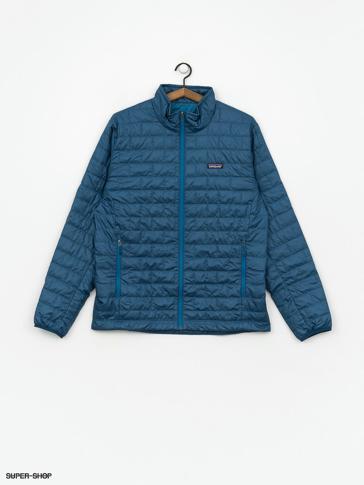 patagonia nano puff hoody big sur blue