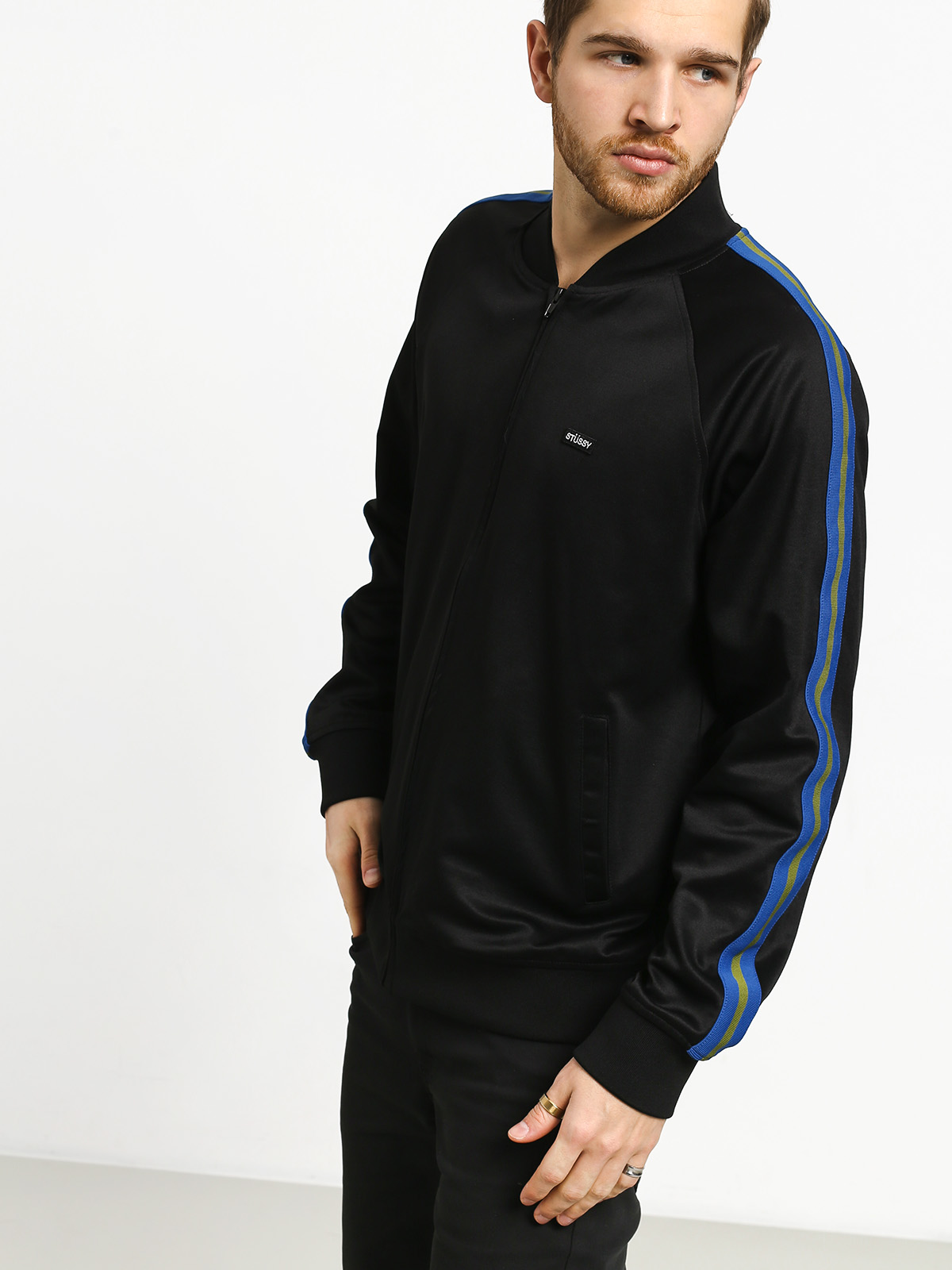 Stussy Jacket Poly Track (black)
