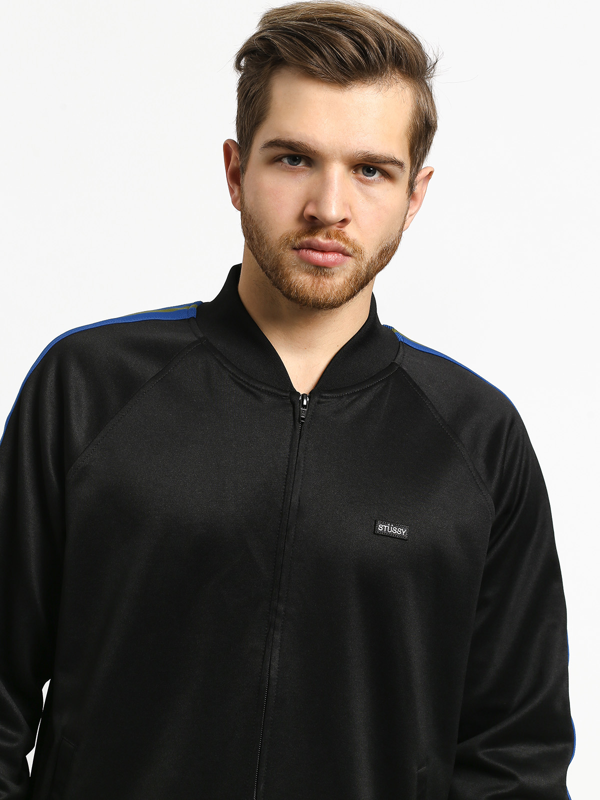 Stussy Jacket Poly Track (black)