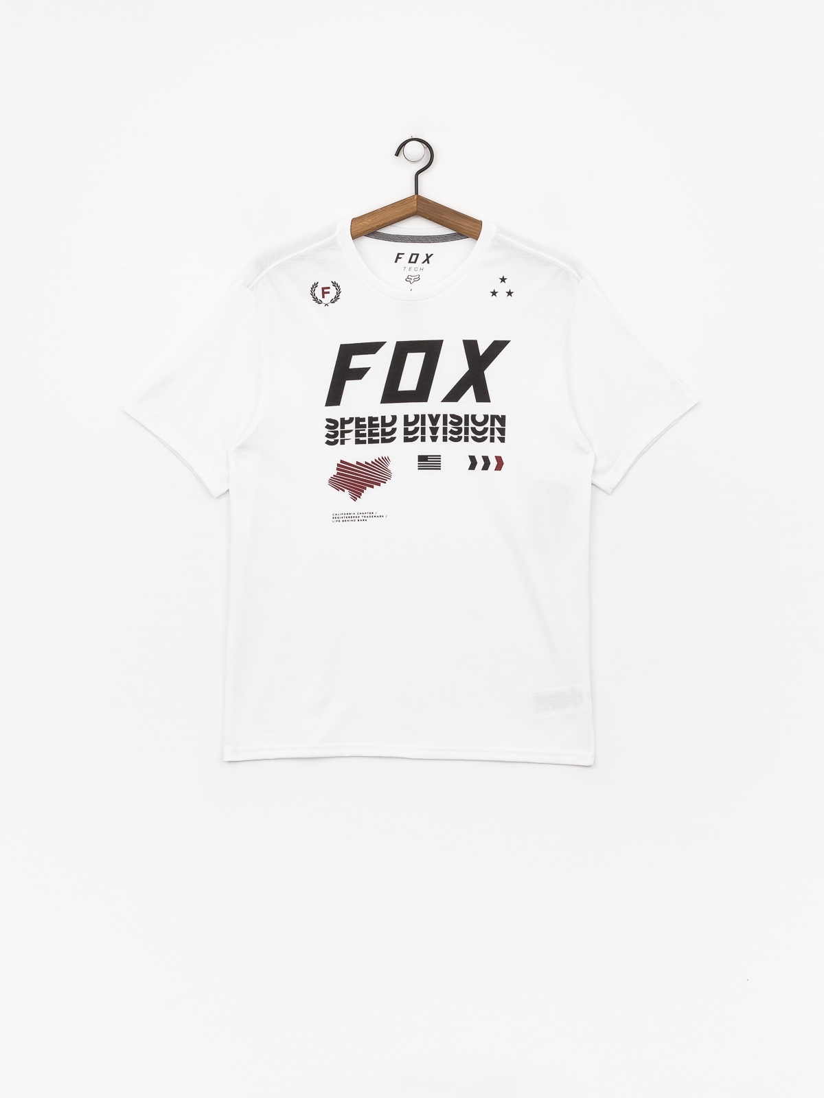Fox Triple Threat Tech T-shirt (opt wht)