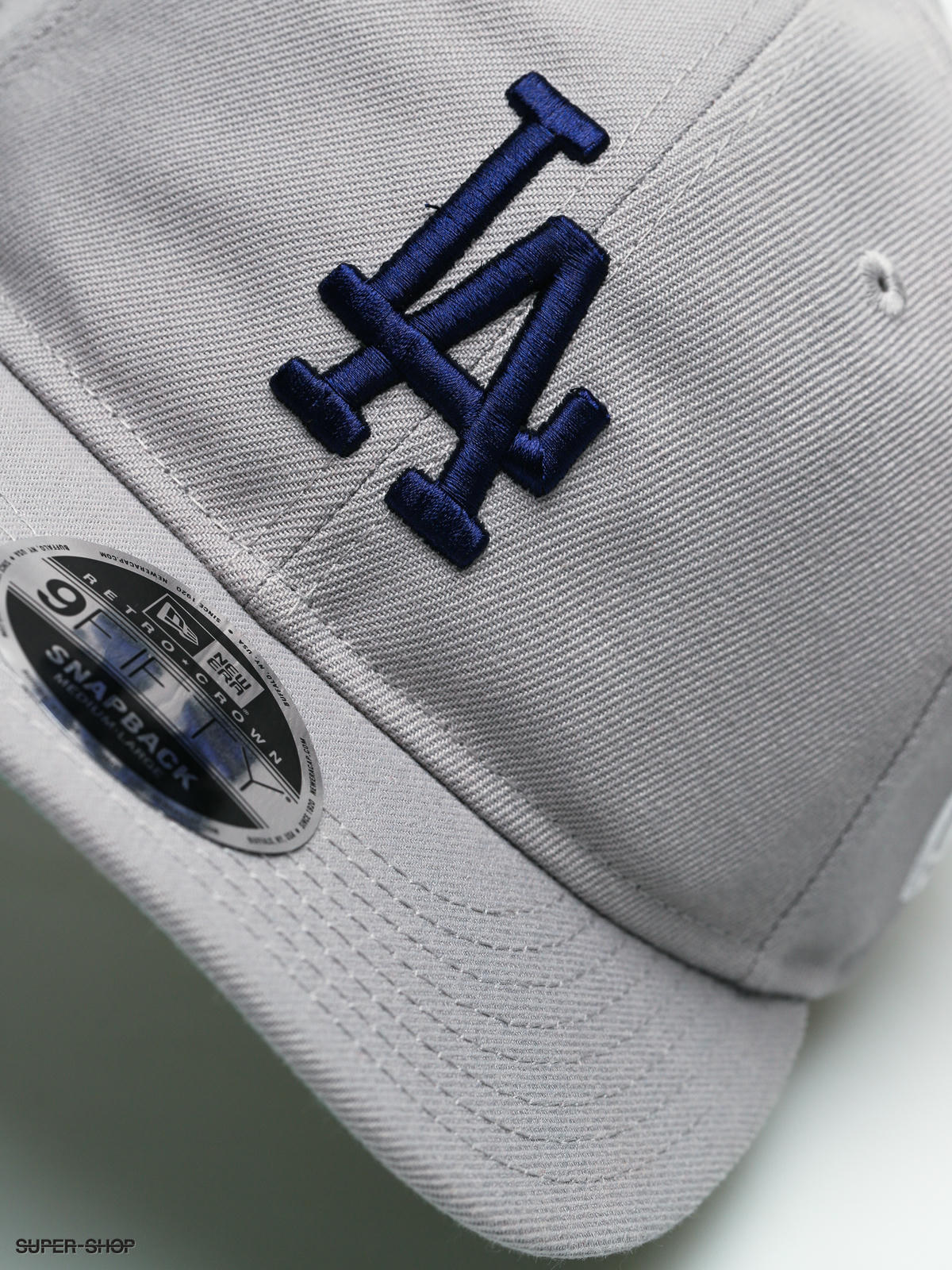 New Era 9fifty Retro Crown Los Angeles Dodgers Zd Cap Gray