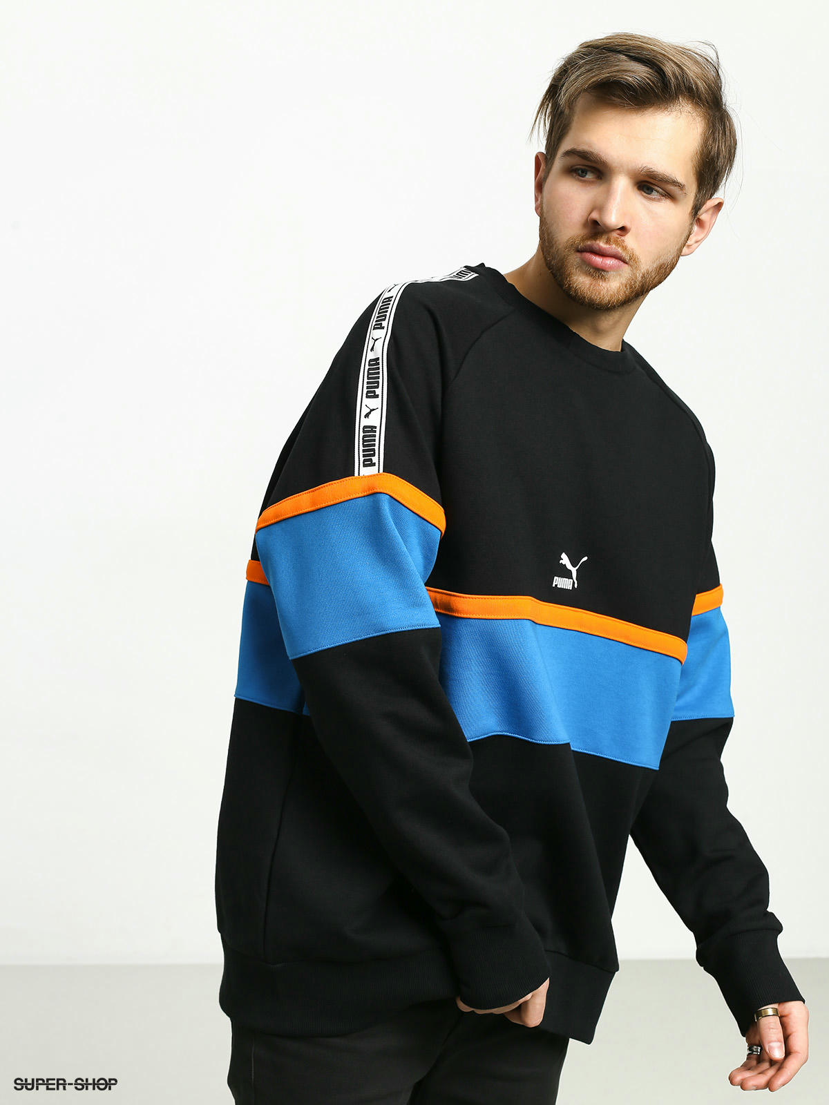 Puma xtg men's crewneck sweatshirt hotsell