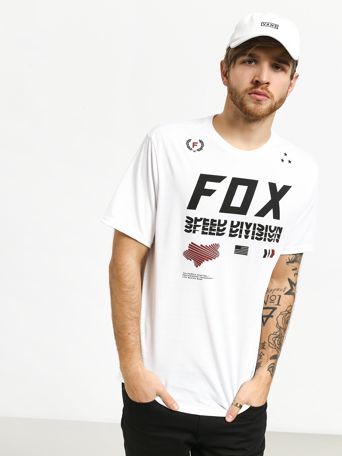 Fox Triple Threat Tech T-shirt (opt wht)