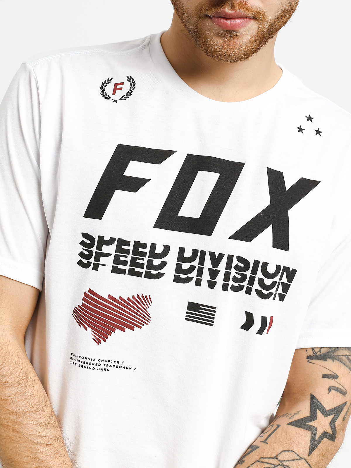 Fox Triple Threat Tech T-shirt (opt wht)