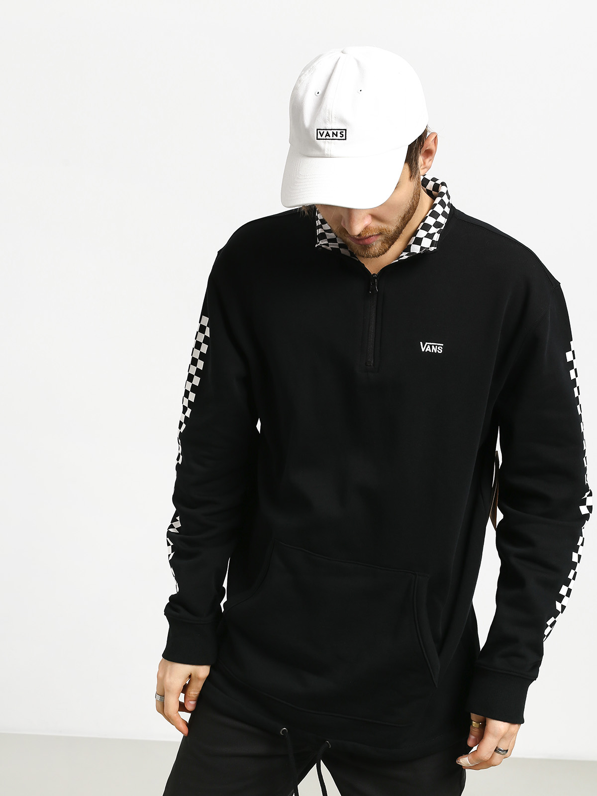 Vans Versa Sweatshirt (black/checkerboard)