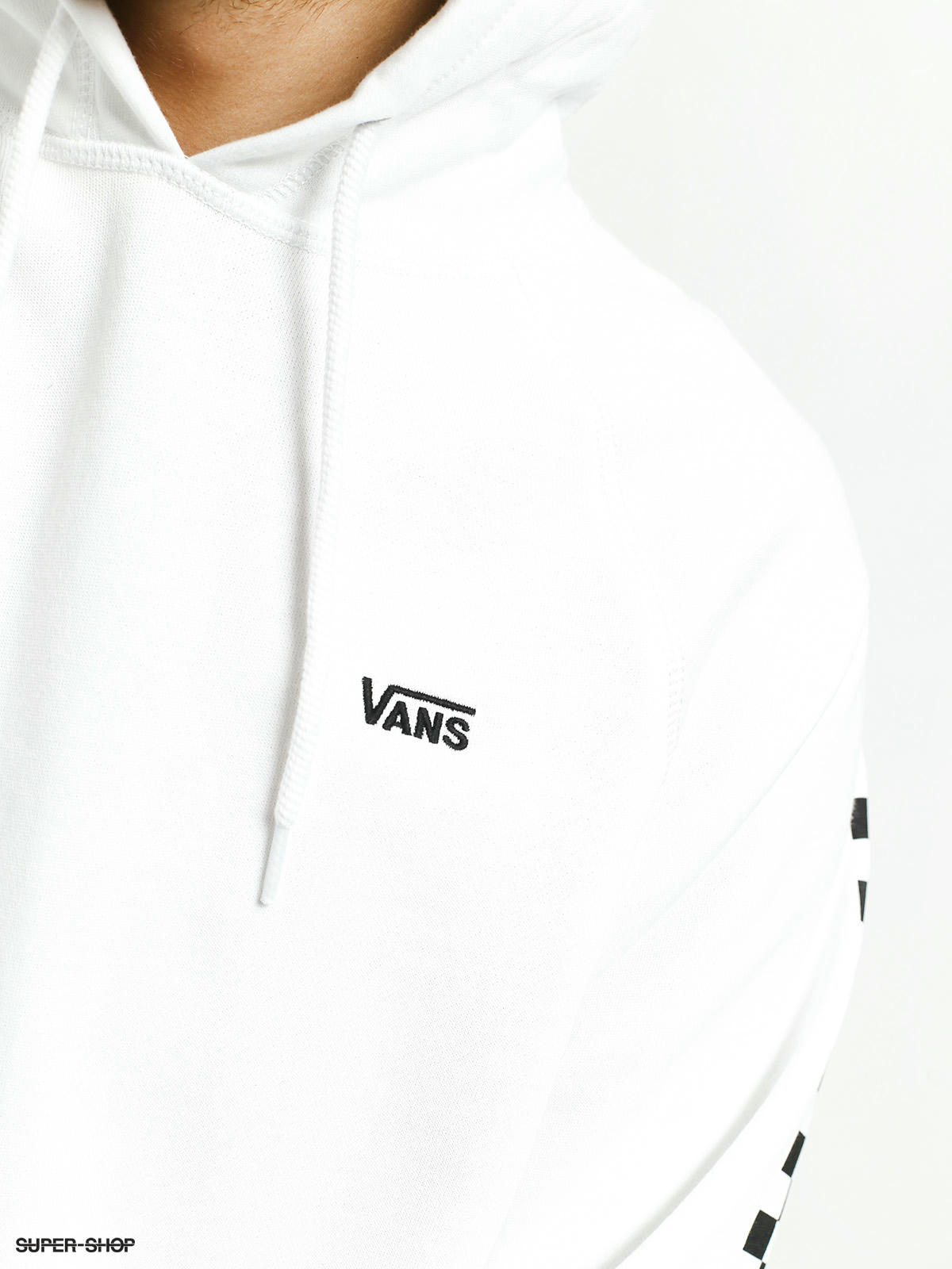 white checkered vans hoodie