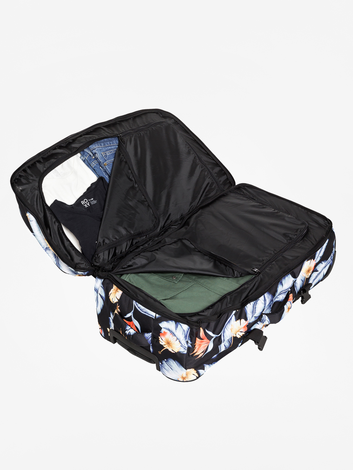Roxy Long Haul 2 Travel bag Wmn (anthracite tropical)