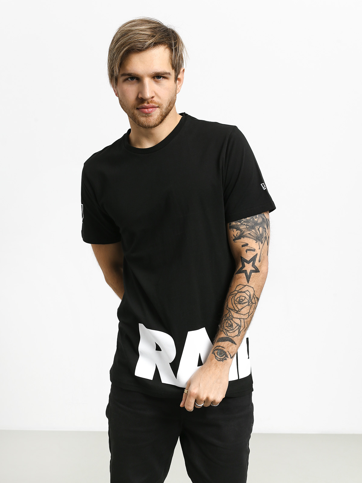 New Era Wrap Around Oakland Riders T-shirt (black)