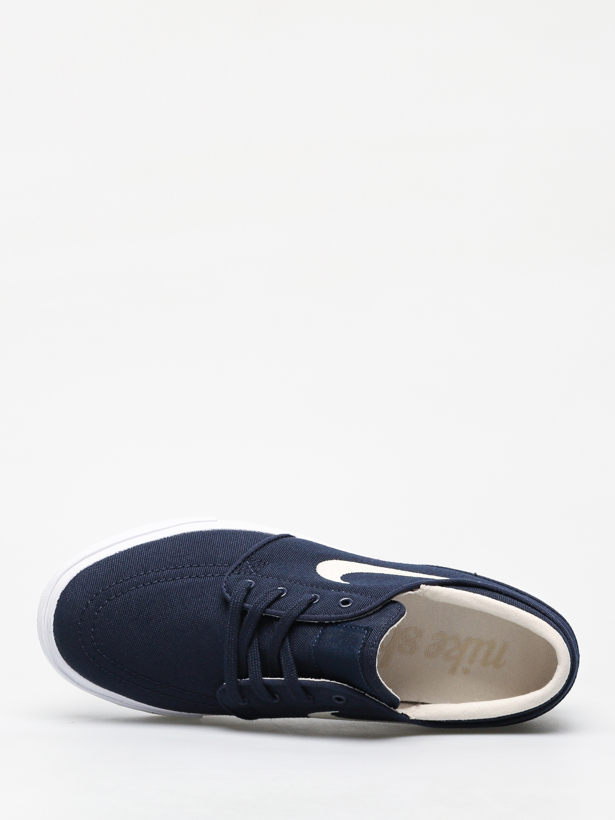 Nike SB Stefan Janoski Canvas Shoes navy blue obsidian light cream white light cream