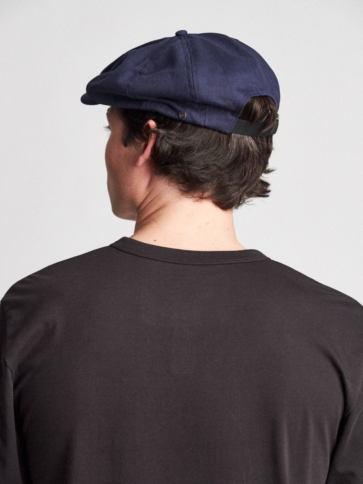 Brixton Brood Adj Snap ZD Flat cap (washed navy)