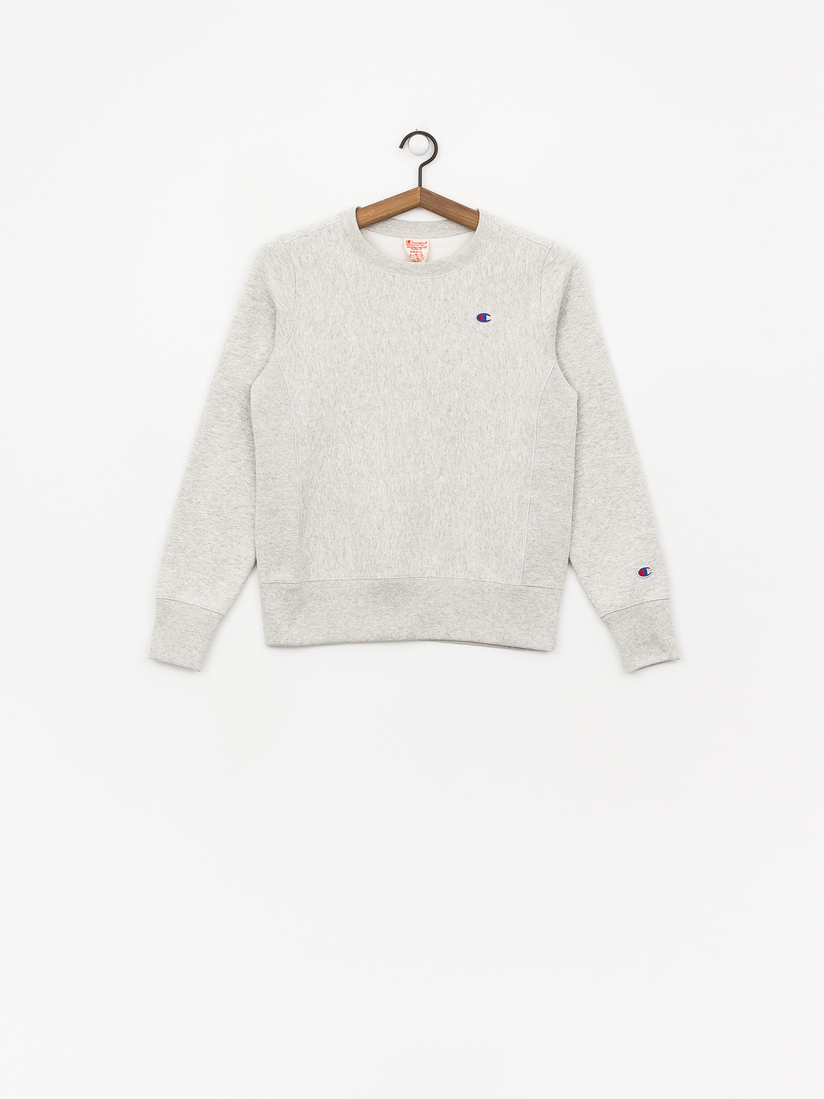 Champion black reverse weave crewneck sweatshirt Clearance
