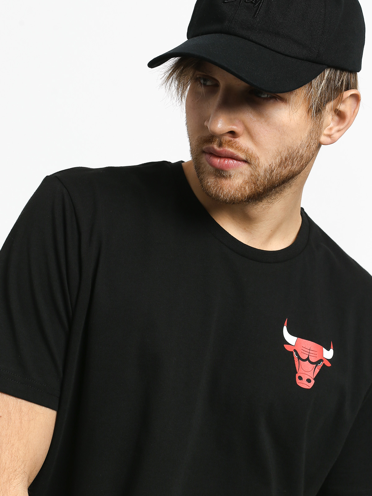 New Era Wordmark Chicago Bulls T-shirt (black)